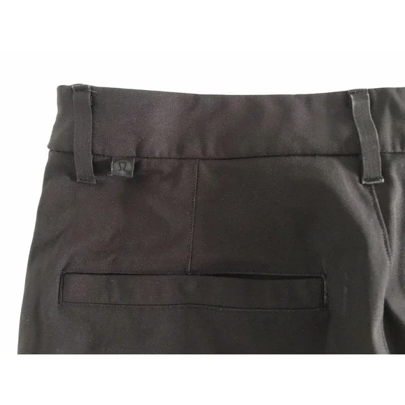 Lululemon | Women's Black Belt Looped Side Pocket Trouser Pants Size 28 - Picture 4 of 12